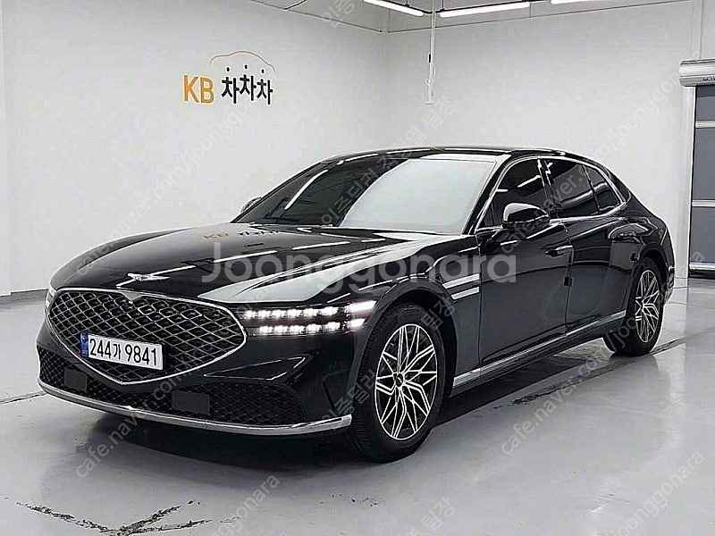 제네시스 G90 중고 제네시스 중고 가격 검정색 202...--4