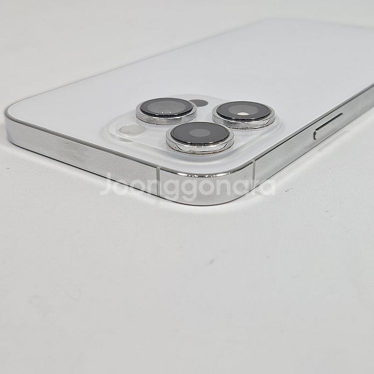 큰화면/외관S급 ) 아이폰 14프로맥스 256G 실버색...--4