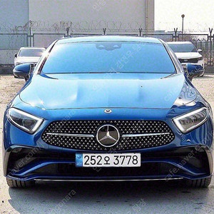 파란색 벤츠 CLS클래스 중고 벤츠 CLS 중고 C257 CLS 450 4MATIC 중고차구매 28,815 km