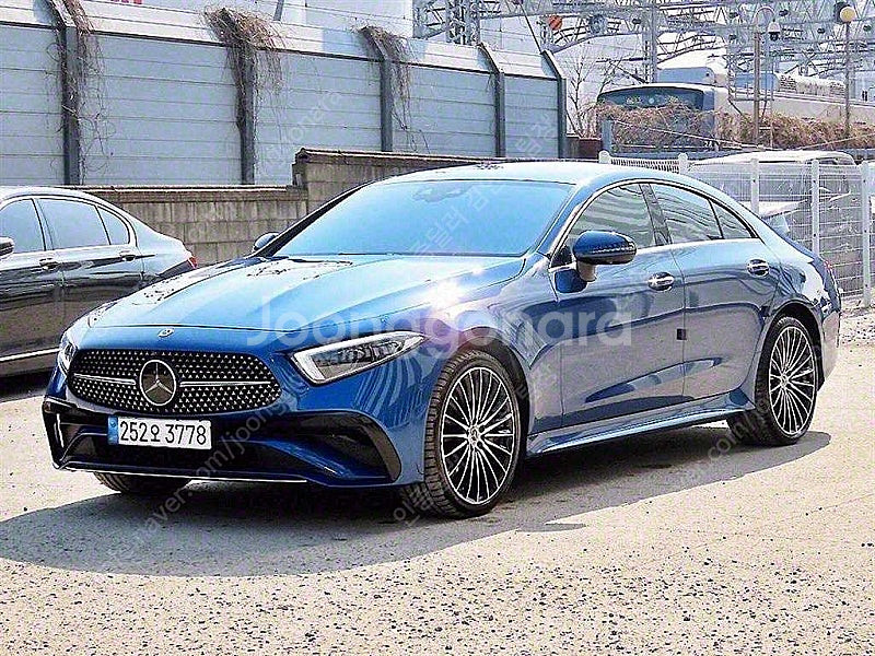 파란색 벤츠 CLS클래스 중고 벤츠 CLS 중고 C25...--7