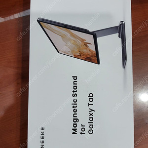 니케 갤럭시탭 마그네틱 거치대 자석 갤탭 거치대 스탠드 접이식 S7+/S7FE/S8+/S9+FE+ 용