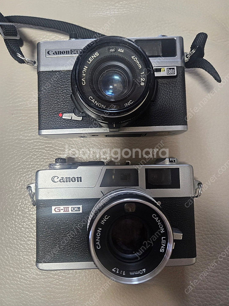 캐논 필름카메라 두개 일괄 팝니다--0