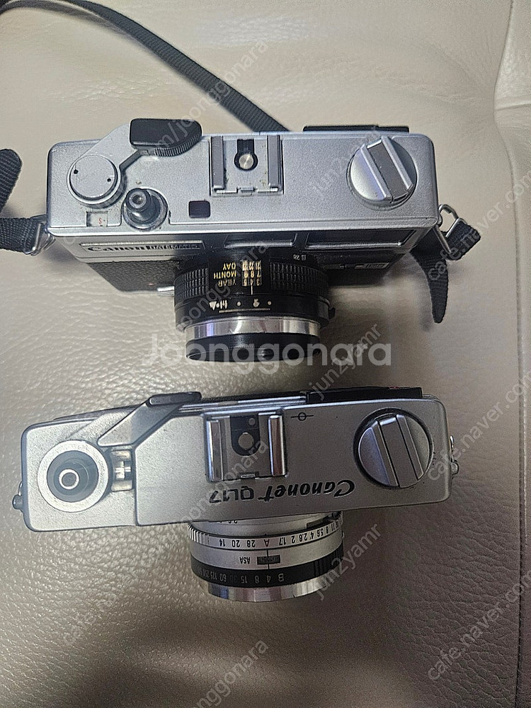 캐논 필름카메라 두개 일괄 팝니다--1