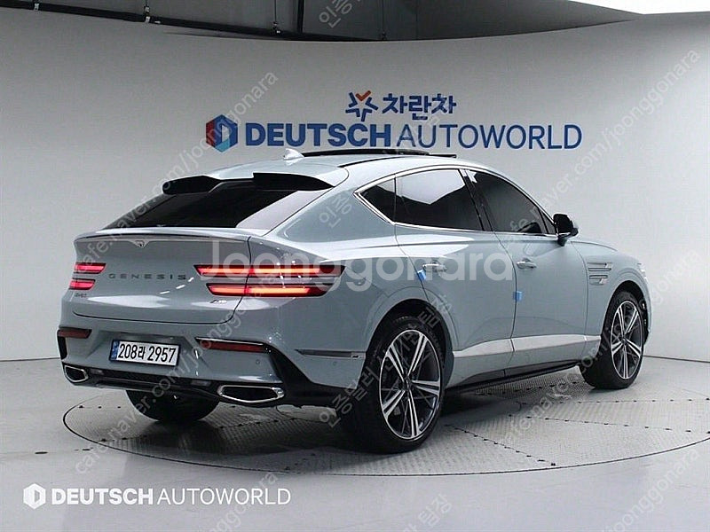 파란색 GV80 중고 제네시스 GV80 중고 쿠페 가솔...--7
