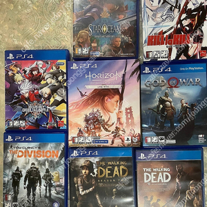 ps4 타이틀 몇개팝니다