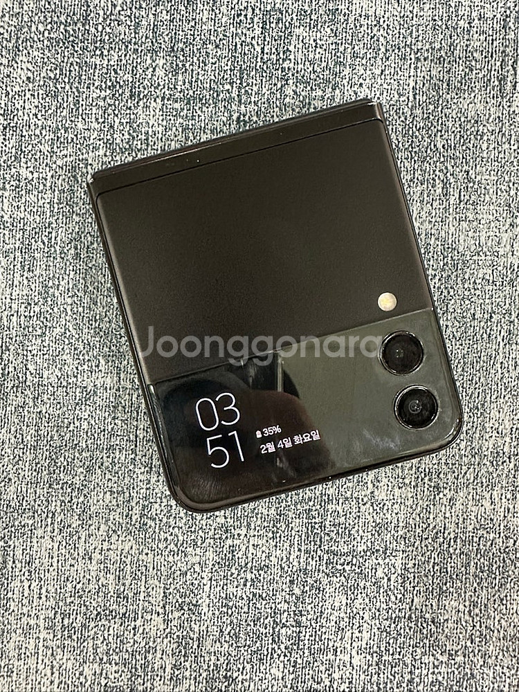 갤럭시Z플립3 256G 블랙 게임용 서브용 촬영용 기능...--0