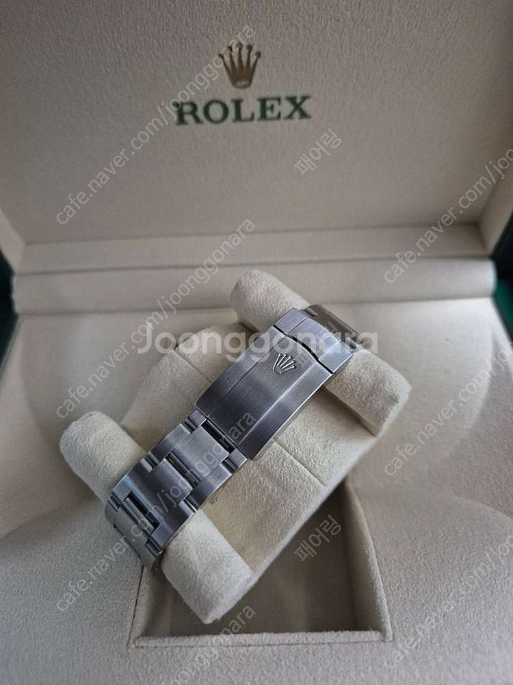 로렉스 오이스터 퍼페츄얼 OP41 그린 124300 판...--3