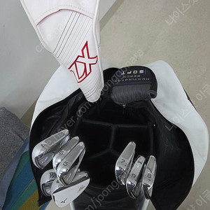 미즈노 JPX800 AD FORGED 9아이언+ 가방, 퍼터, 드라이버 ZX7