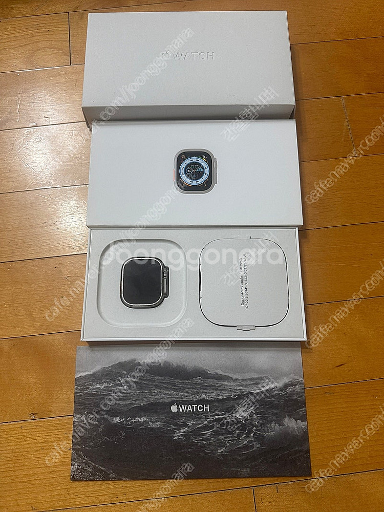 애플워치 울트라 49mm 상태A급 gps+셀룰러 자급제...--0