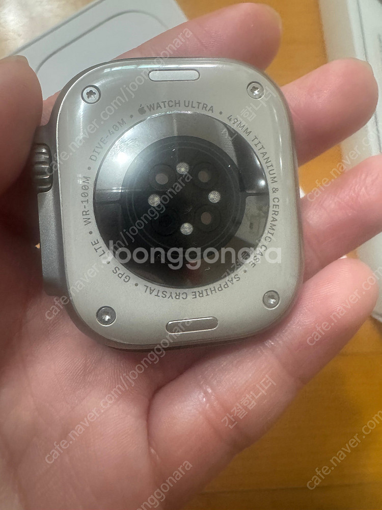 애플워치 울트라 49mm 상태A급 gps+셀룰러 자급제...--6