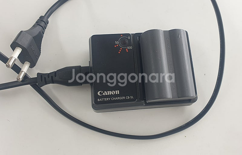캐논 CB-5L 충전기, 밧데리--0