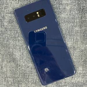갤럭시노트8 64G 블루 뒷판파손 가성비 좋은 단말기 5만원 판매해요