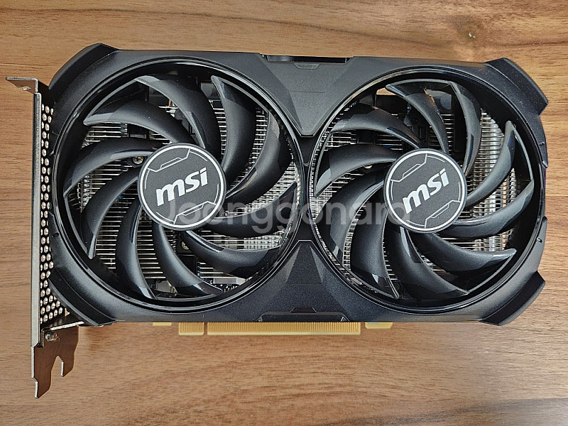 MSI RTX 4060 Ti 그래픽카드 판매해봅니다!--2