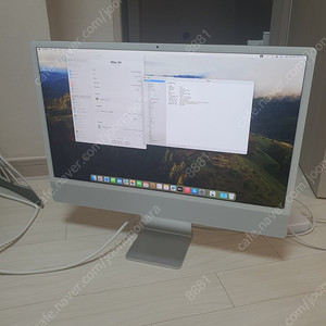 아이맥 M3 2024 ram16 ssd512 고급형 쿨매! 애플 일체형Pc 원가230만원