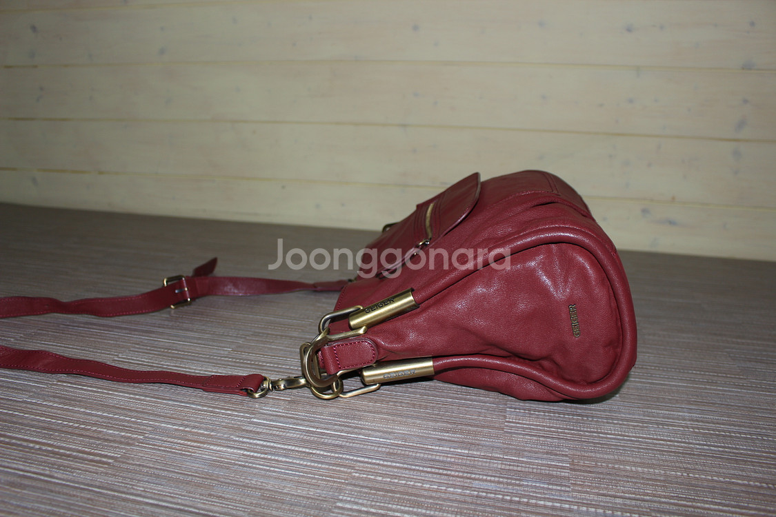 P 가이거 여성 숄더백 산양가죽 크로스백 핸드백 가방--4