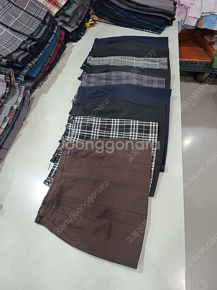 중고 교복치마 사이즈68 10장 택포37000 < h라...--0