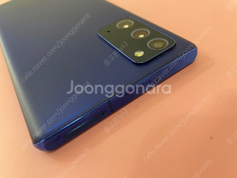 갤럭시 노트20 블루 S급 중고폰공기계--2