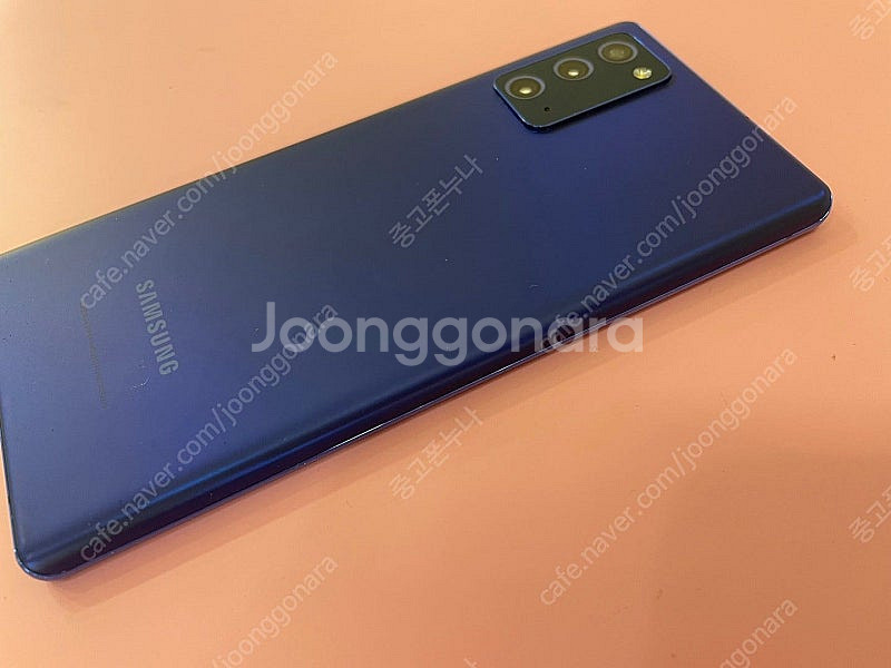 갤럭시 노트20 블루 S급 중고폰공기계--4