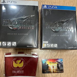 PS4 PS5 파이널판타지 7 리메이크 리버스 디럭스 신품 일괄