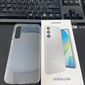 갤럭시A16 그레이 128GB 무잔상 상태좋은 풀박스중고19만팝니다.