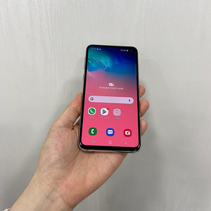 90085 갤럭시S10e 화이트 128GB 부산 중고폰 팝니다 12만원