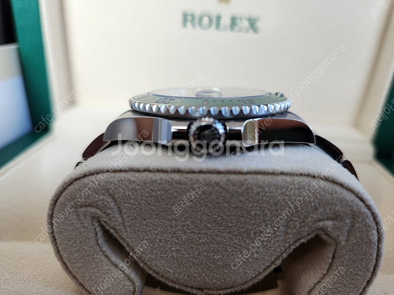 Rolex 로렉스 23년식 서브마리너 그린 스타벅스 판...--2