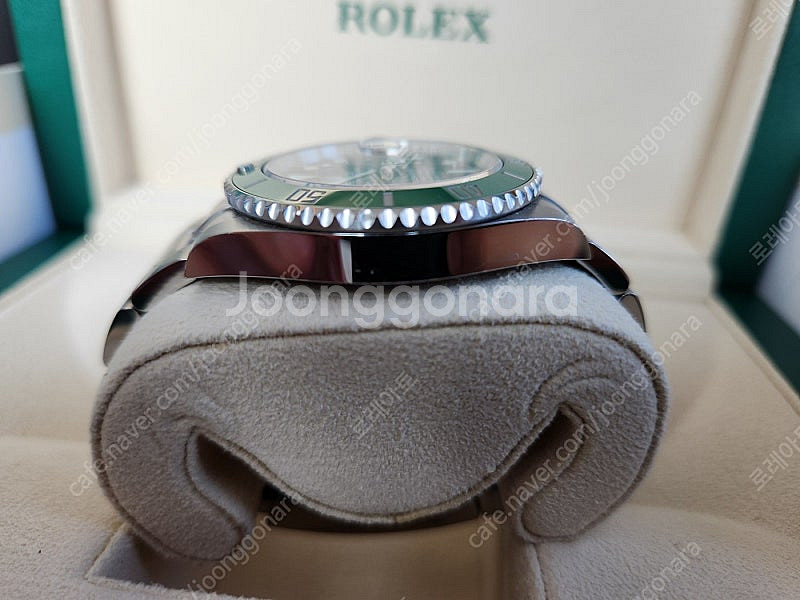 Rolex 로렉스 23년식 서브마리너 그린 스타벅스 판...--3