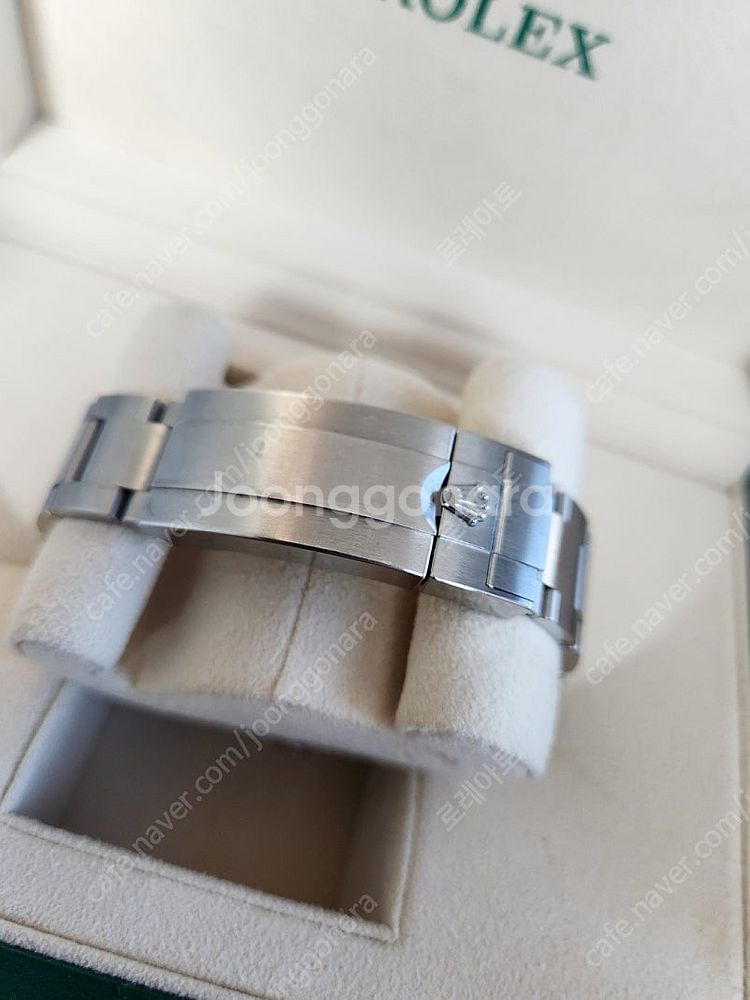 Rolex 로렉스 23년식 서브마리너 그린 스타벅스 판...--5