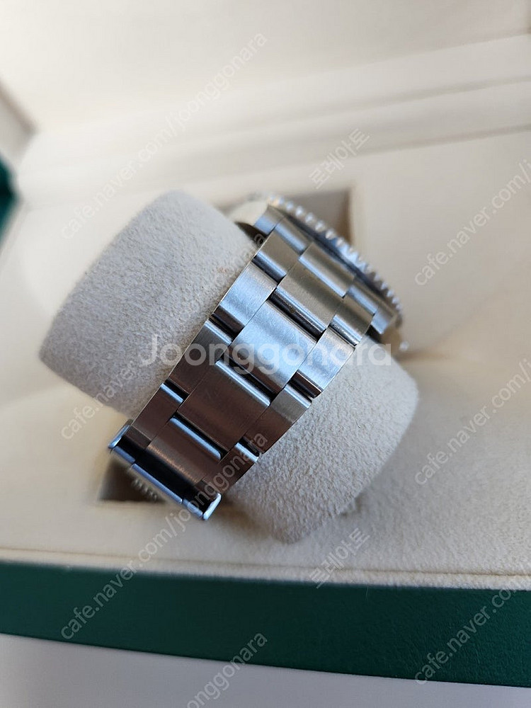 Rolex 로렉스 23년식 서브마리너 그린 스타벅스 판...--6