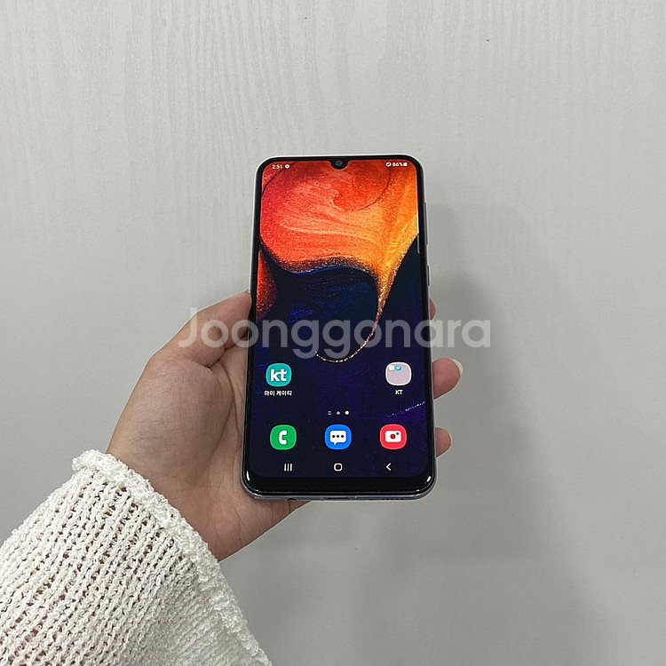 02792 갤럭시A50 64GB 화이트 부산 중고폰 팝...--0