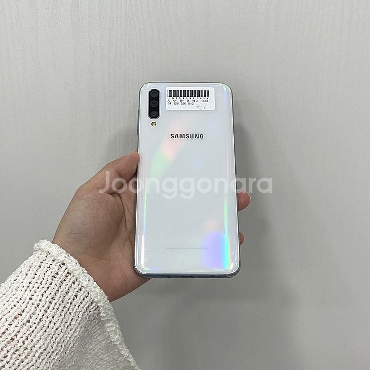 02792 갤럭시A50 64GB 화이트 부산 중고폰 팝...--3