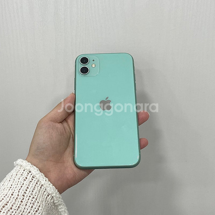 55864 아이폰11 그린 64GB 부산 중고폰 팝니다...--2