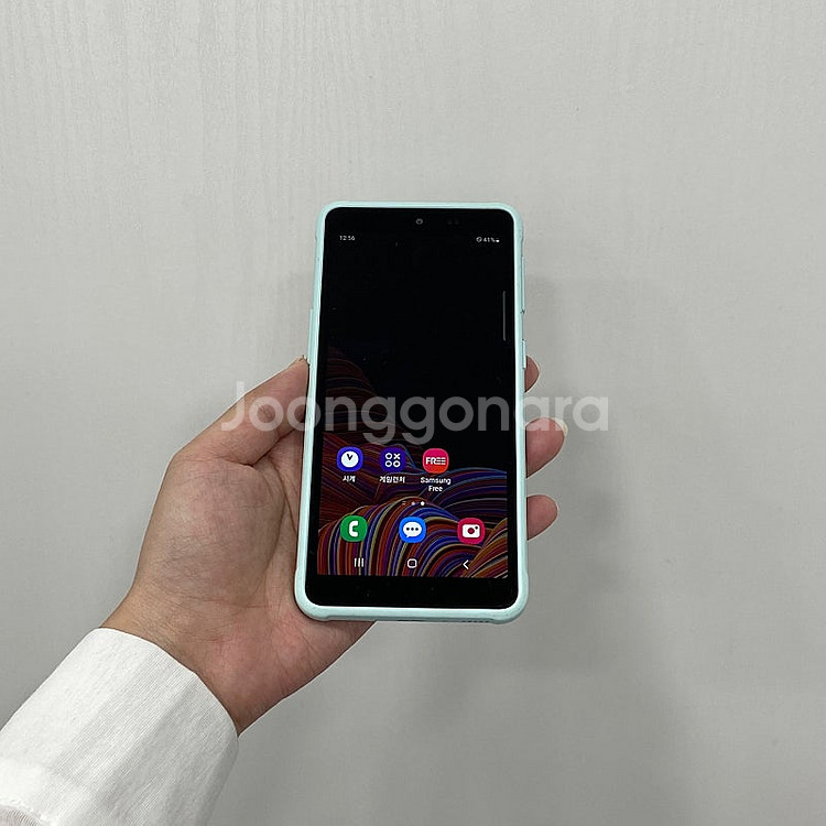 93007 갤럭시X커버5 민트 64GB S급 부산 중고...--1