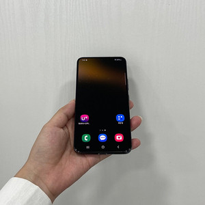 91007 갤럭시S22 블랙 256GB 부산 중고폰 팝니다 17만원