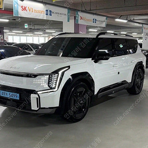 EV9 중고 EV9 중고차 흰색 2024년식 12,059km 4WD GT Line 개인사업자 세금감면