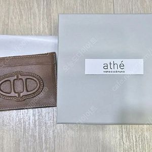 (새상품)아떼바네사브루노 레더 지퍼 단카드지갑