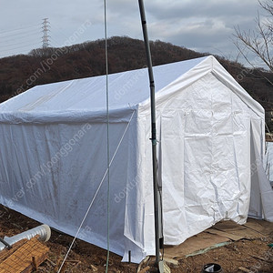 3*6 간이 천막 창고 차고지 농막 텐트