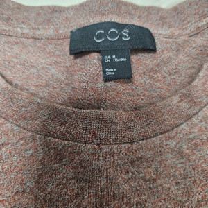 COS 남성 반팔티 M사이즈