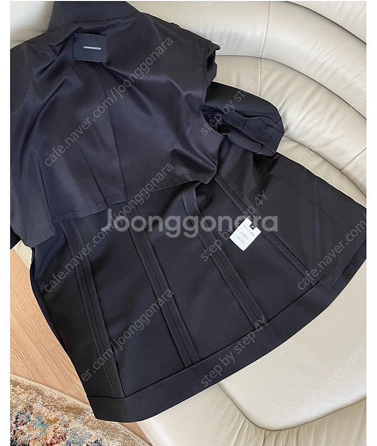 라밤바룸 시어쟈켓/새상품/블랙/S/오르오뮤어라운드율쟈스...--8