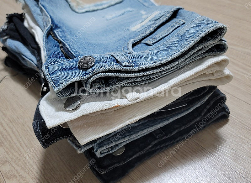 일괄5개 스타일난다 외 립합 청반바지55/160/럭키슈에뜨 슈콤마보니--0