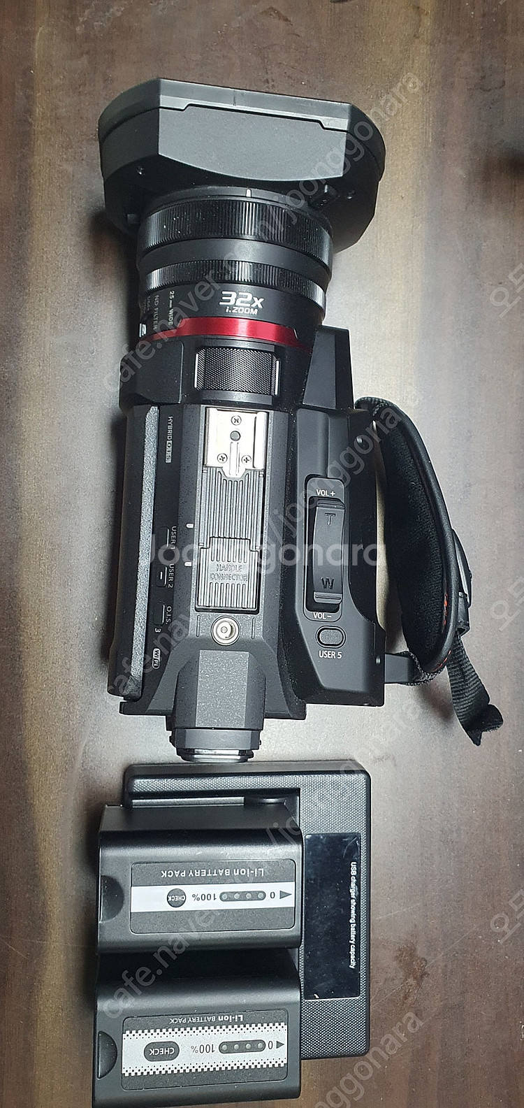파나소닉 hc-x1500 4k 캠코더 팝니다 (정품배터...--1