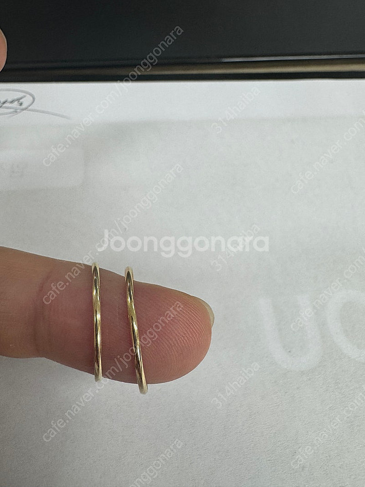 14k 금반지--0