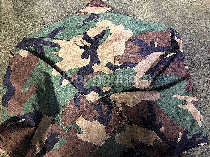 새제품 미군 밀리터리 카모우드랜드 bdu 립스탑 , 공...--1