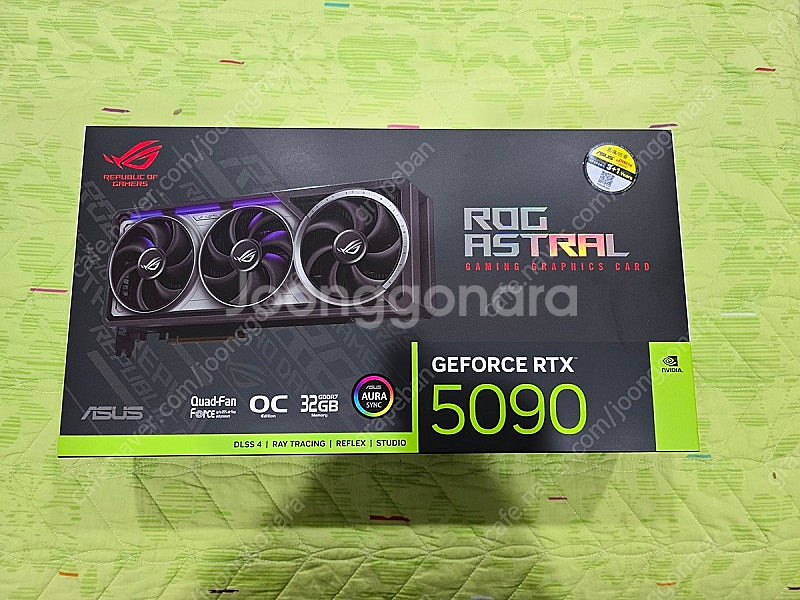 ASUS ROG ASTRAL RTX 5090 미개봉 새...--1