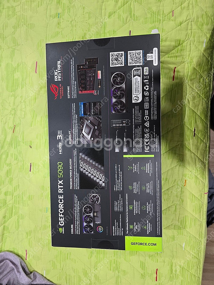 ASUS ROG ASTRAL RTX 5090 미개봉 새...--5