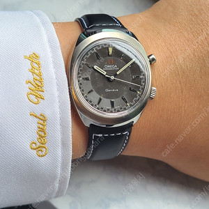 [정품] 오메가 제네브 크로노스탑 매 그레이 빈티지 (Omega Chronostop Blue Vintage)