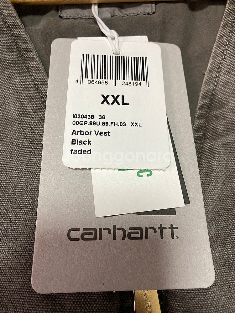 [2XL/XXL] 칼하트WIP Arbor 베스트 조끼 ...--3