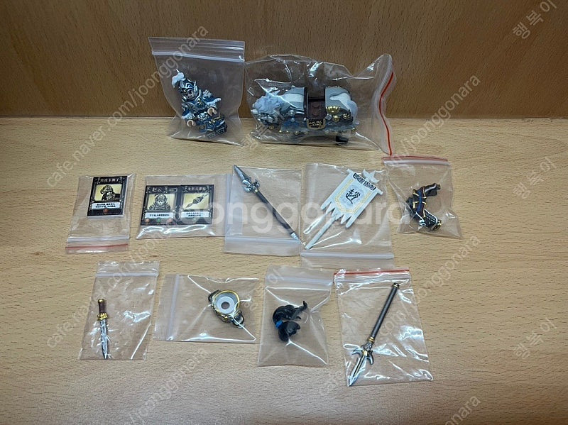 레고 커스텀 레일리 삼국지 조운v2 + 보충팩 + 조운...--1