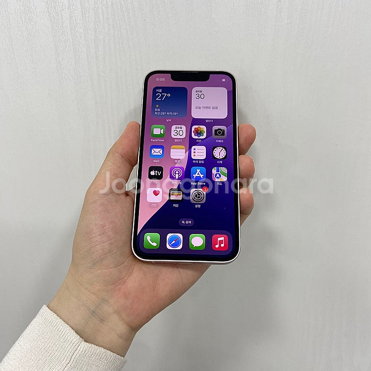 91988 아이폰13미니 핑크 128GB 부산 중고폰 ...--0
