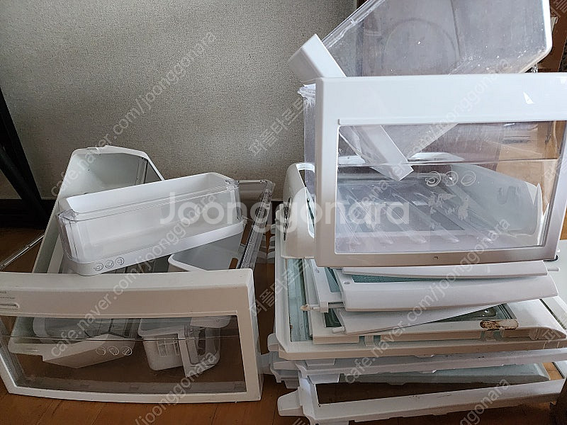 엘지 디오스 냉장고 선반,냉장고 서랍, 냉장고 도어포켓--1